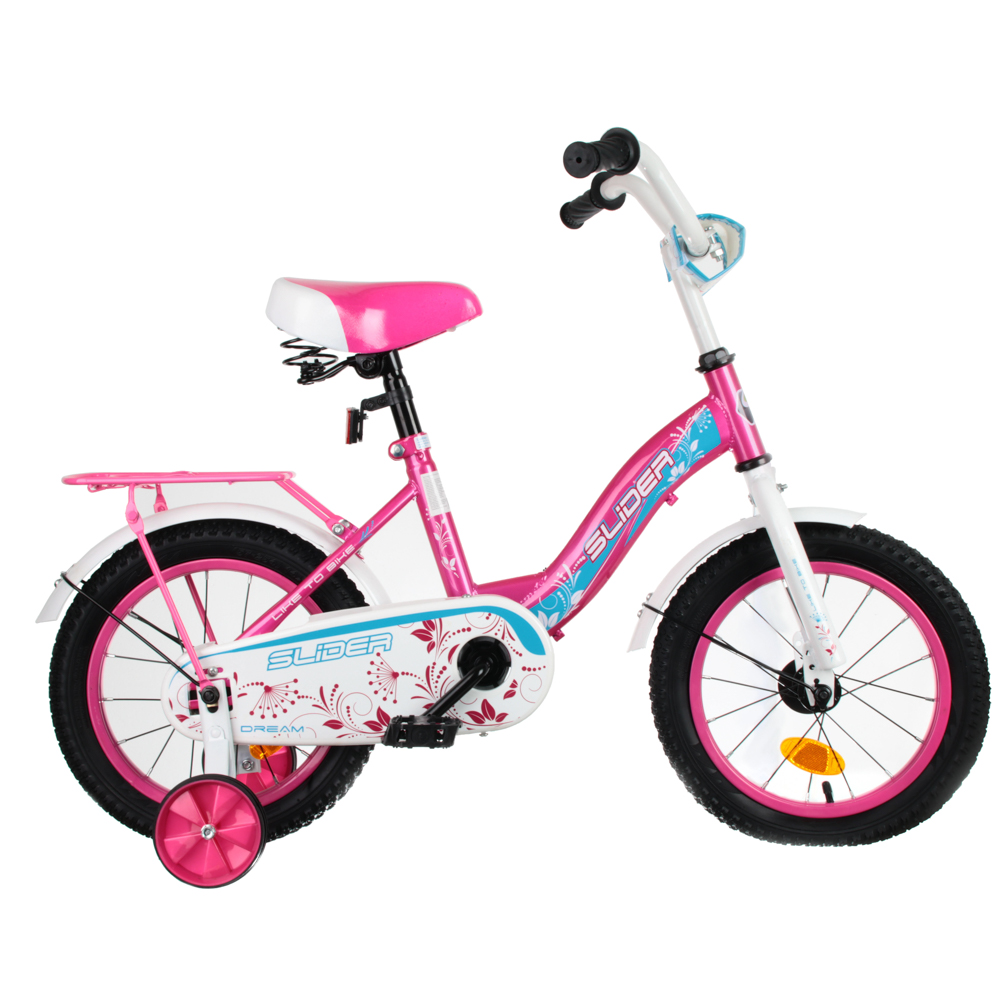 Велосипед детский двухколесный Slider Dream 14", розовый - #2