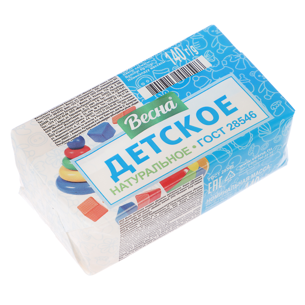 Мыло твердое ВЕСНА Детское, 140 г - #1