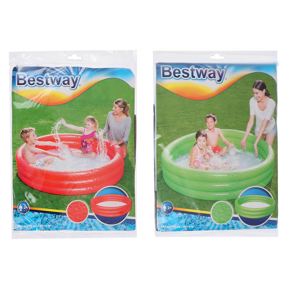 BESTWAY Бассейн для малышей SPLASH 'N SMILE, 152х30см, 282л, ПВХ, от 2 лет, 51026 - #2