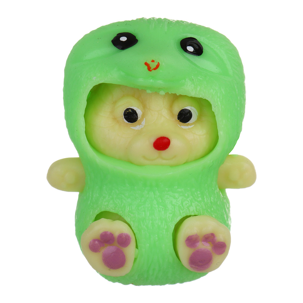 ИГРОЛЕНД Игрушка-сюрприз в шаре, d=5см, TPR, «Животные», микс - #6