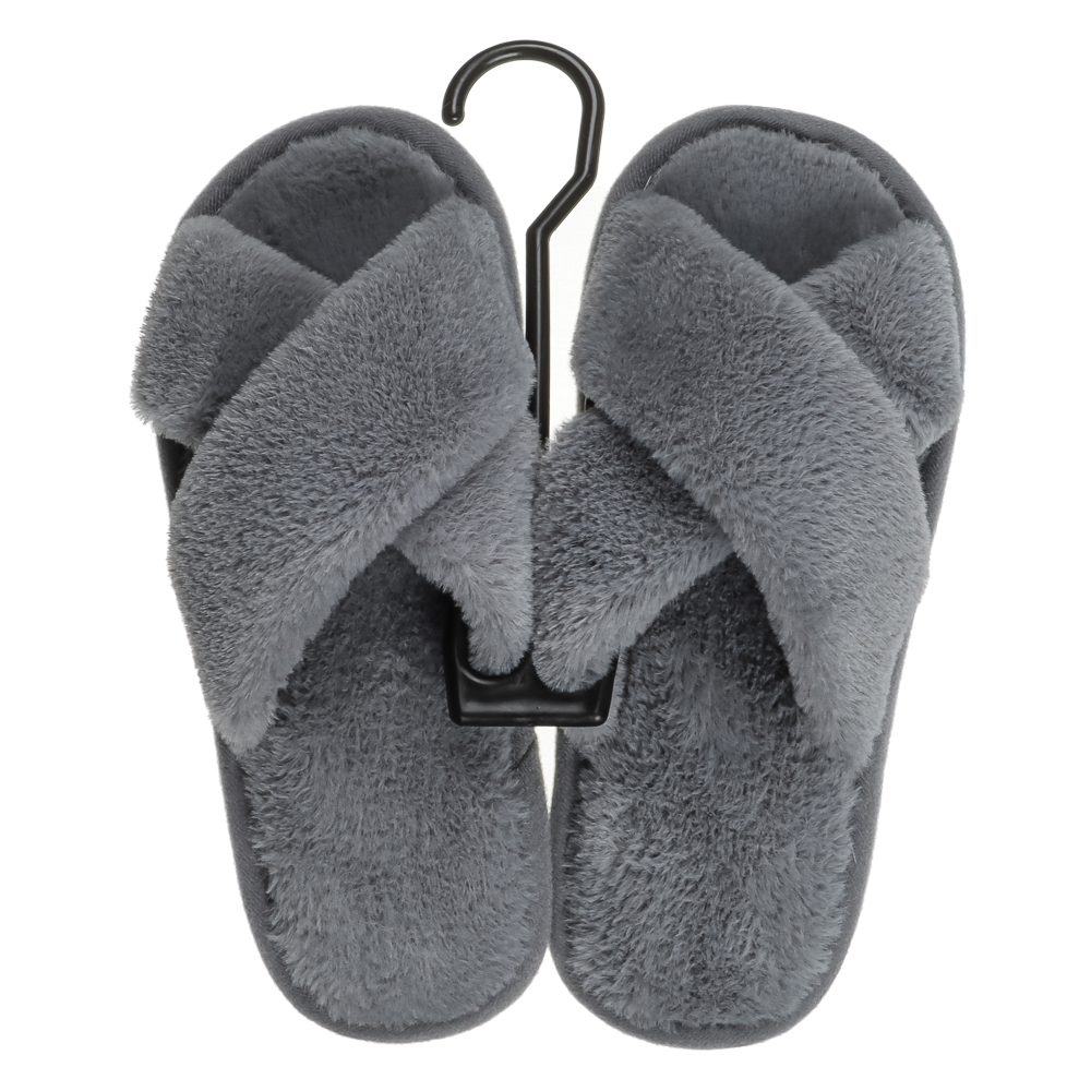 Обувь домашняя женская, размер 40-41, цвет серый, #16 - #4