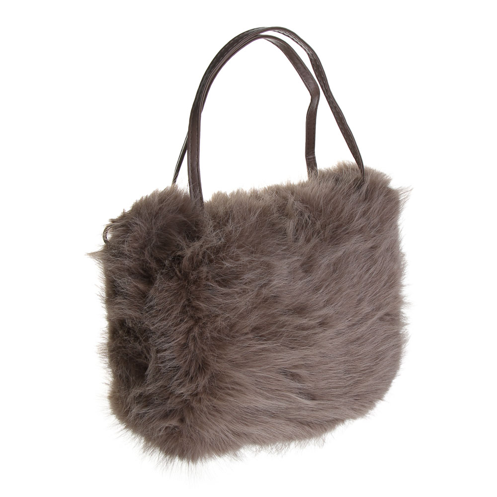 ЮL Фьюри Сумка из искусственного меха с длинным ремнем 29x19 см, полиэстер, 2-3 цвета - #4