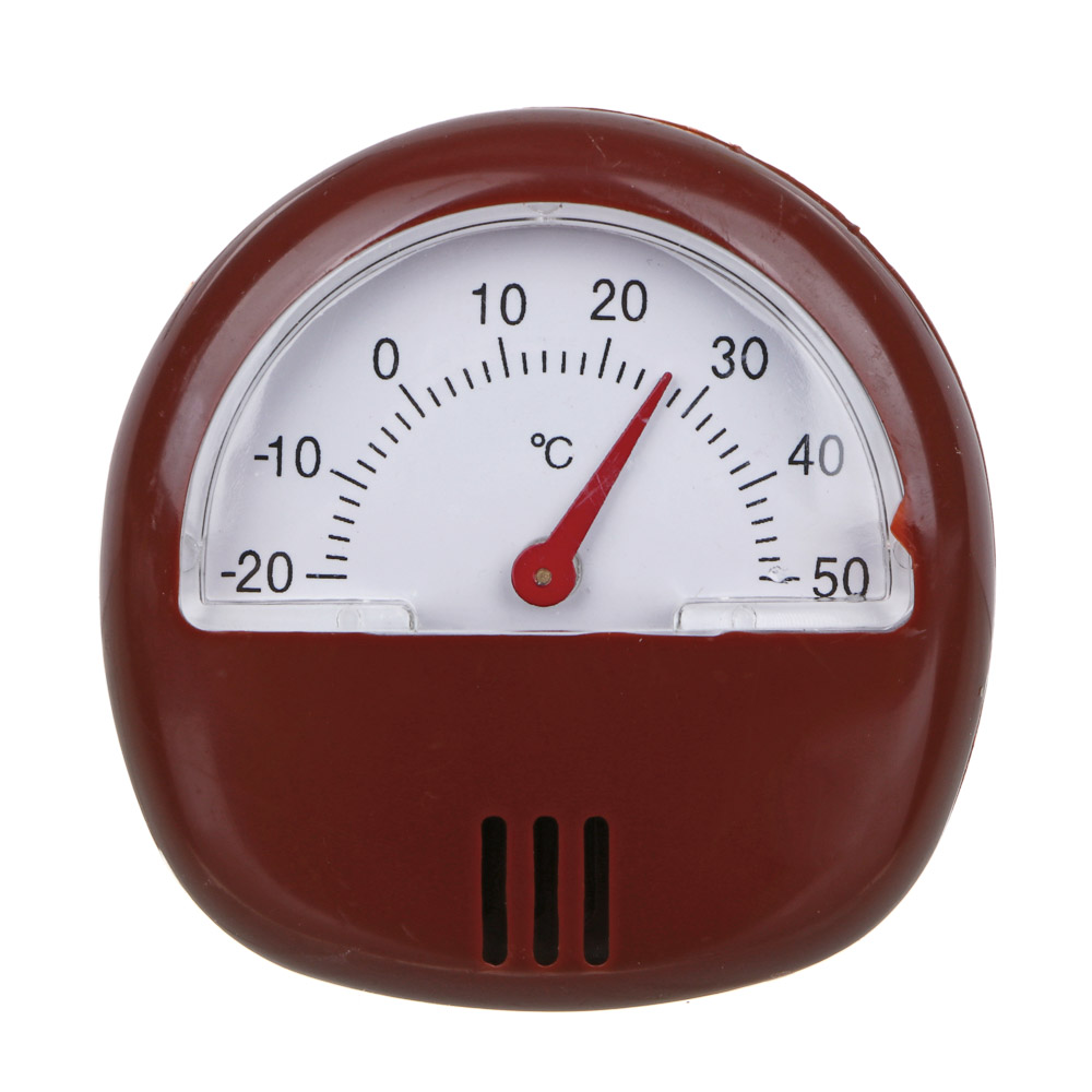 VETTA Термометр с магнитом, пластик, 5,7х5,7см, 3 цвета, на блистере - #2