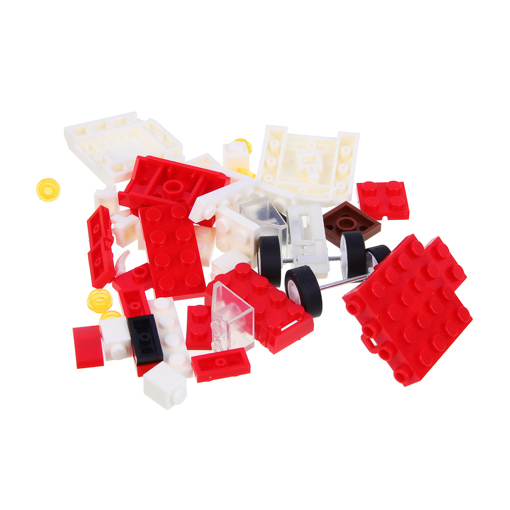 ИГРОЛЕНД Город Конструктор Гонки Городские Машины, инерция, 45-51 дет, коллекция, 10х7х4 см., 4 диз. - #5