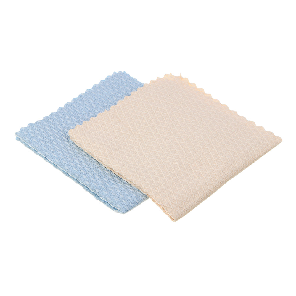 VETTA Набор салфеток из микрофибры, для стекол и зеркал, 2шт, 30х30см, 230г/м2 - #1