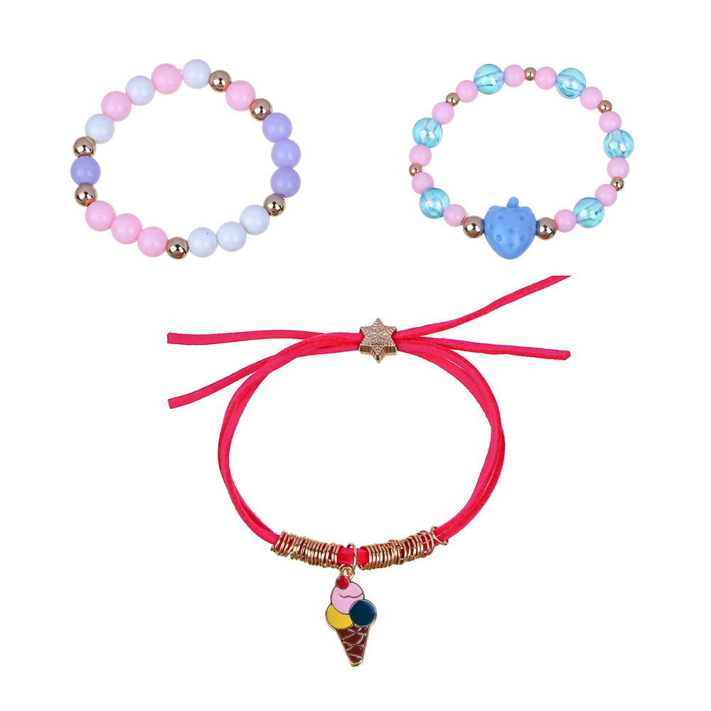 ХОББИХИТ Набор для творчества "Модные украшения", 5,5х5,5см, 5 дизайнов - #2