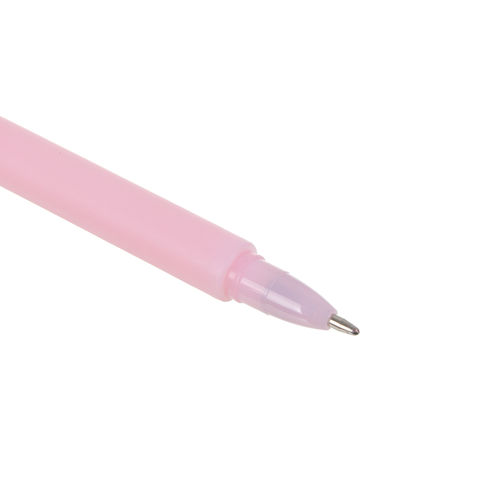 Ручка шариковая синяя, "Нежные истории", гибкий корпус, 4 дизайна, шоу-бокс - #4