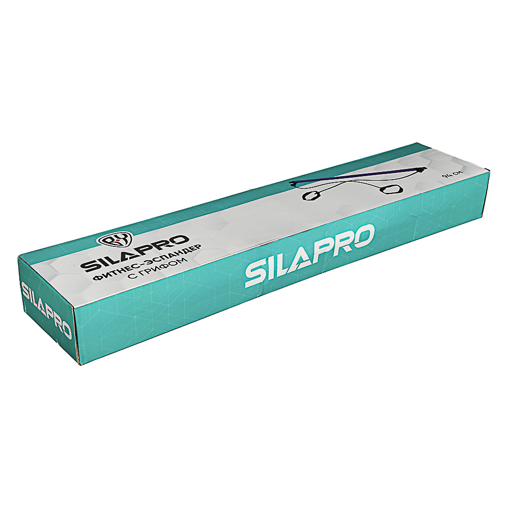 Фитнес-эспандер SilaPro BY, с грифом, 94 см - #4