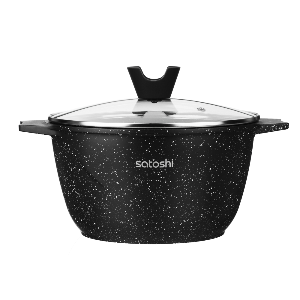 SATOSHI Монфор Казан 22х12,5см, 3,7л, литой алюминий, индукция - #1