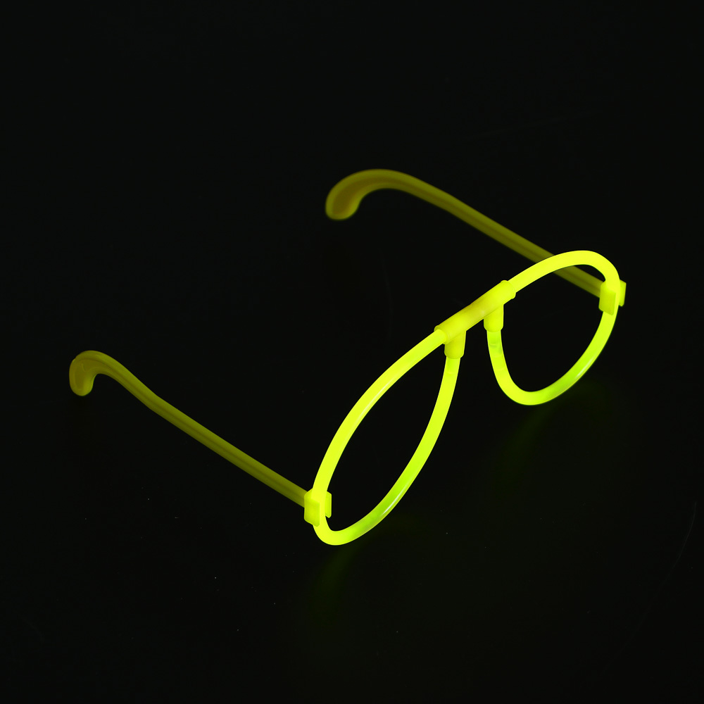 Неоновые очки, ширина очков 15см, пластик, 4 цвета - #12