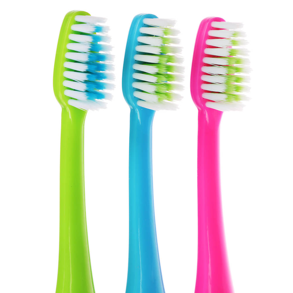 Зубная щетка детская EXXE серия Джунгли, 6-12 лет, мягкая, 1шт - #3