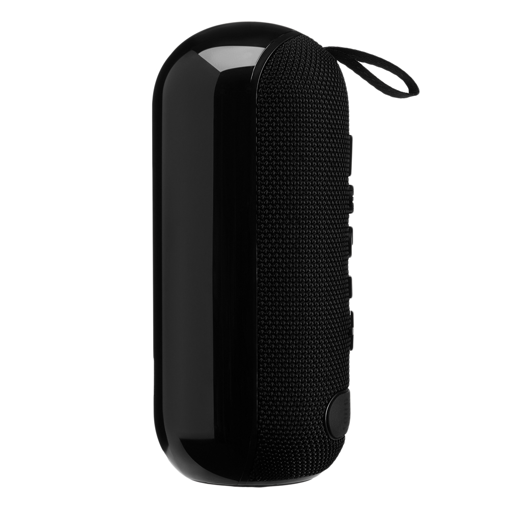 Колонка беспроводная BY EchoCore 7Вт,подсветка,1800мАч, BT5.3, USB, AUX,microSD,ВШГ 19x8x8см, черный - #6