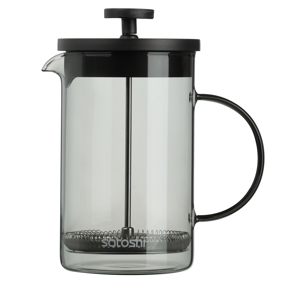 SATOSHI Графит Френч-пресс 800мл, жаропрочное стекло - #1