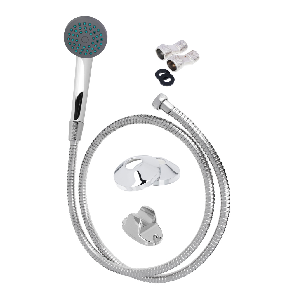 СоюзКран Смеситель для ванны с душем, короткий излив, керам. картридж 35мм, хром, цинк, SK07-M102 - #4