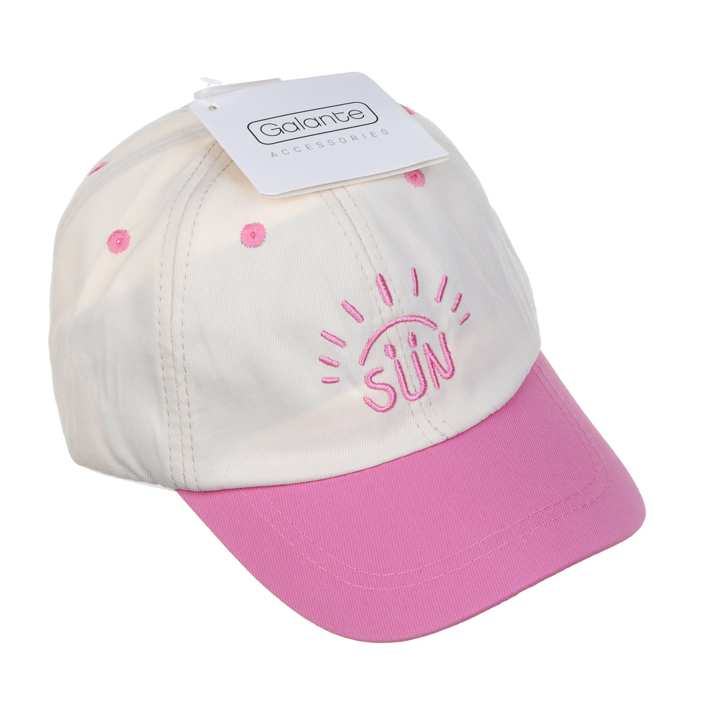 GALANTE Кепка детская, р.52, 30% хлопок, 70% полиэстер, 6 цветов, ВЛ25-05 - #5
