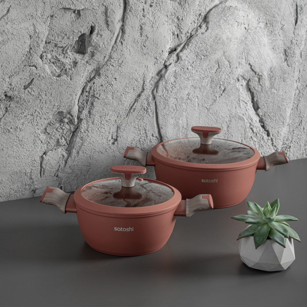 SATOSHI Комбелло Кастрюля 3,8л, d24х10см, антипригарное покрытие, индукция - #11