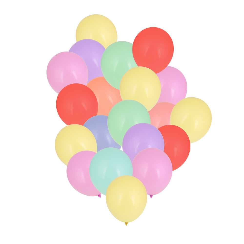 Набор воздушных шаров тм Fntastic, "Микс" 10", пастель 25шт - #1