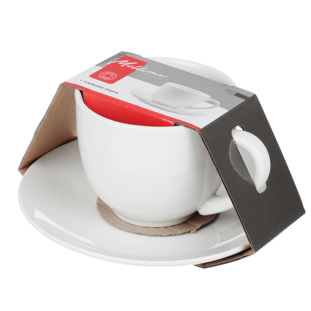 MILLIMI Сонет Набор чайный 2 пр., 350 мл, фарфор - #8