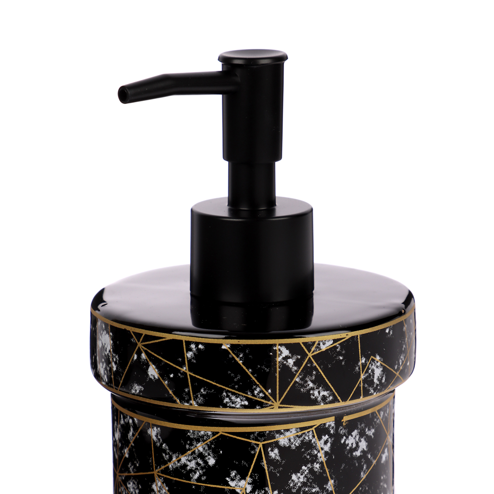 VETTA Дозатор для жидкого мыла "Ла Рош 2", керамика, 2 дизайна (без мет.) - #5