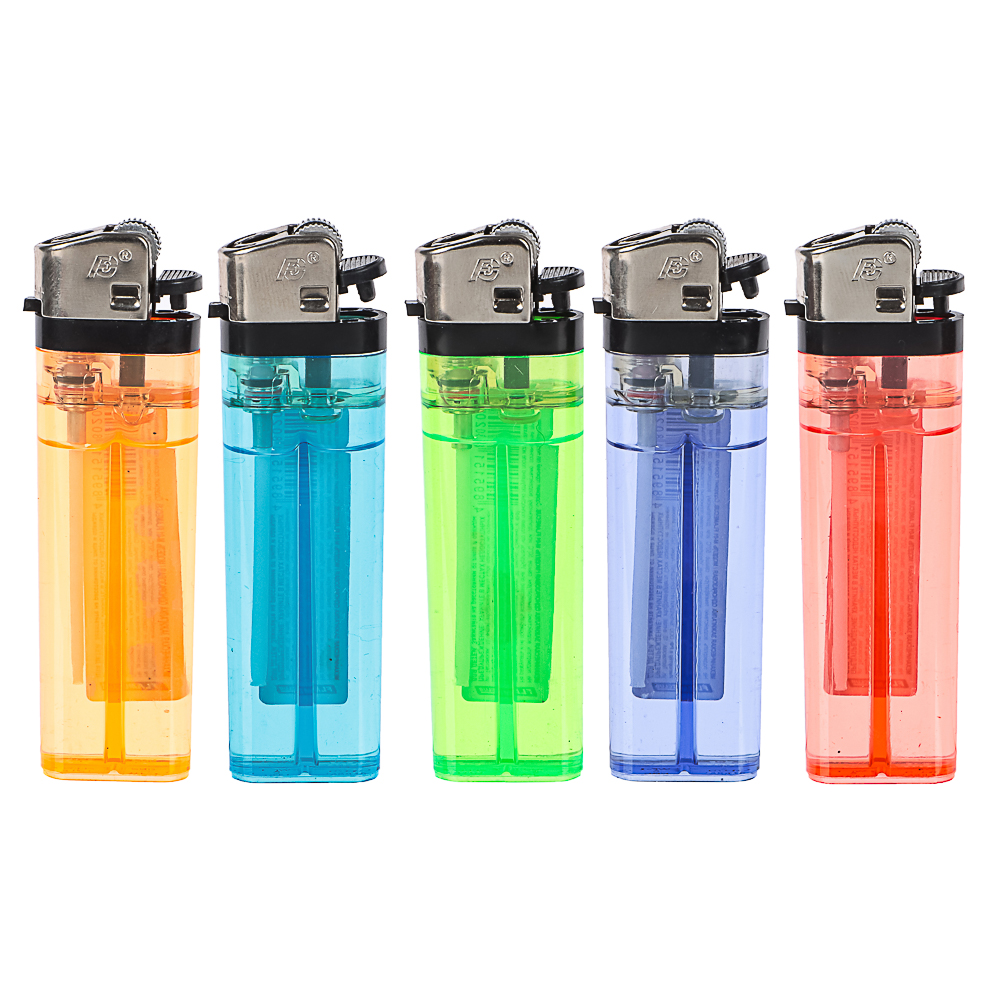 Зажигалка кремниевая тм FLAMECLUB, 8x2x1cм, 5 цветов, серия М-01, арт. 40040 - #1