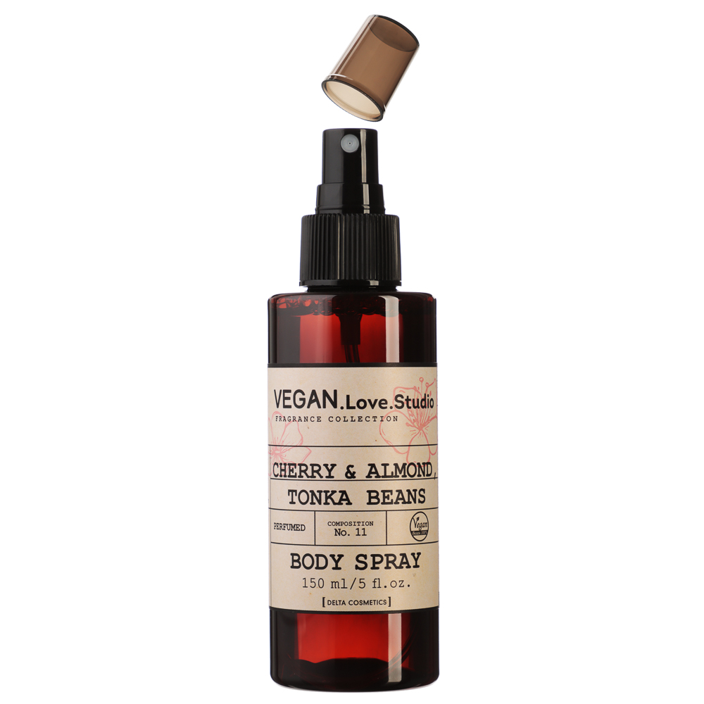 Парфюмированный спрей для тела VEGAN.Love.Studio Cherry, Almond, Tonka Bean, 150 мл - #2