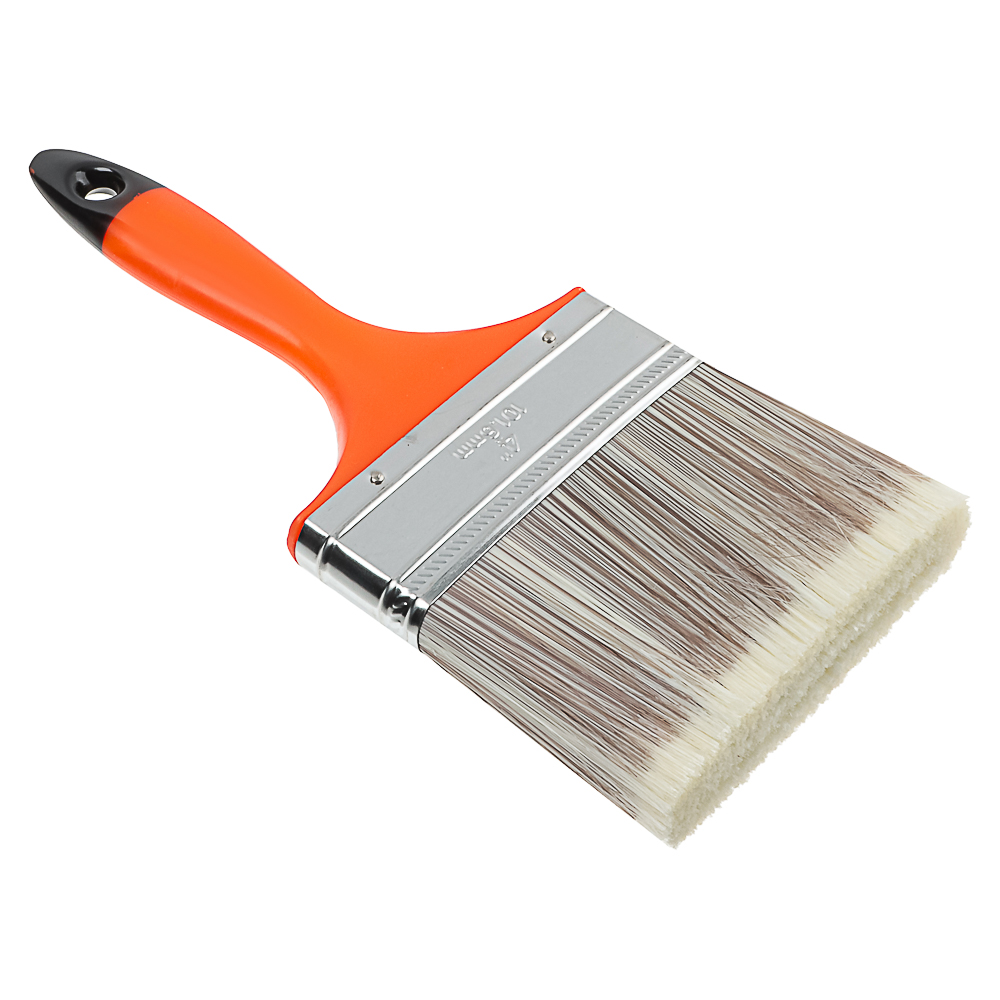 ЕРМАК/Headman Кисть малярная плоская "Kанекарон" иск. щетина 4" (100мм) - #2