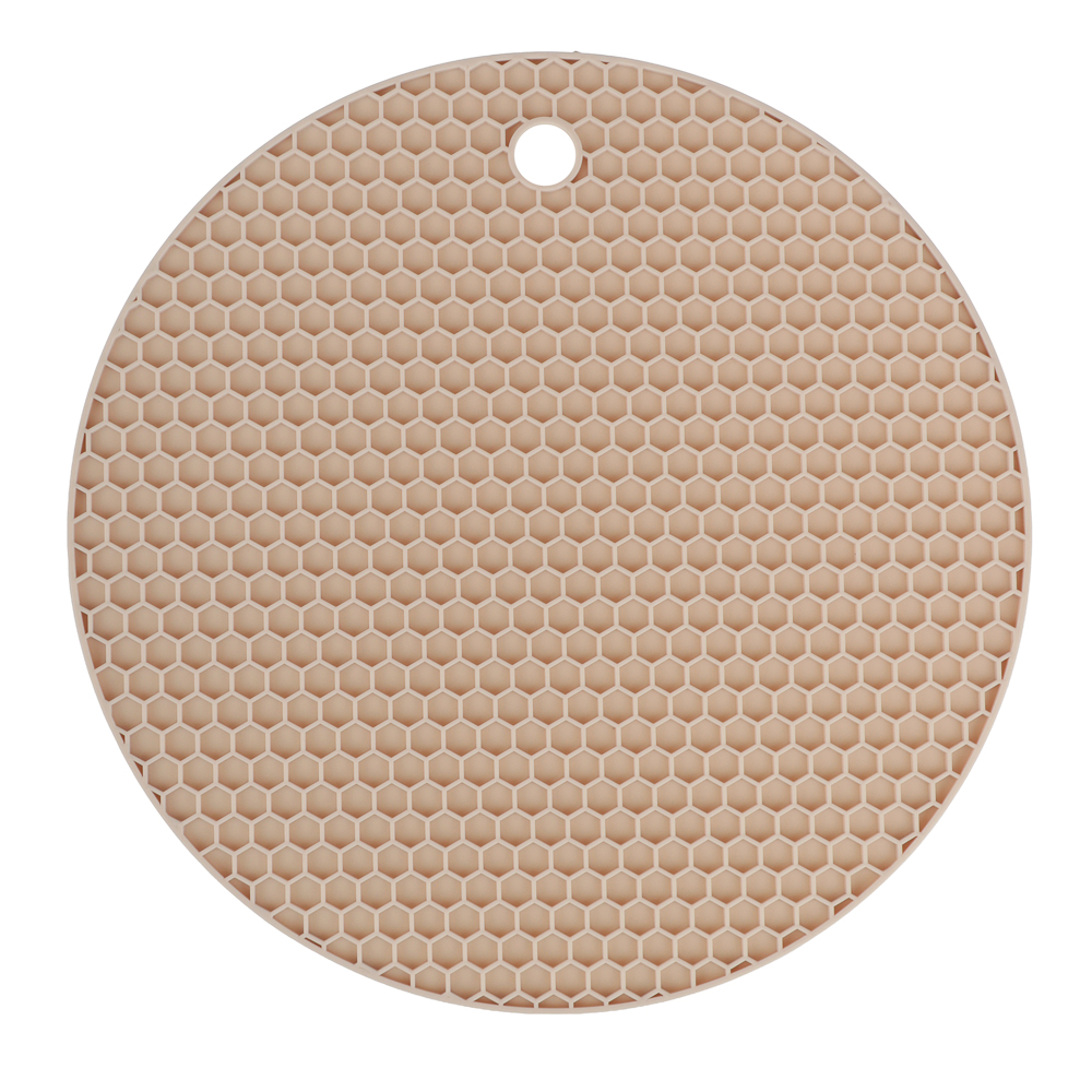 VETTA Подставка под горячее, силикон, d18см, "Соты", 3 цвета - #4