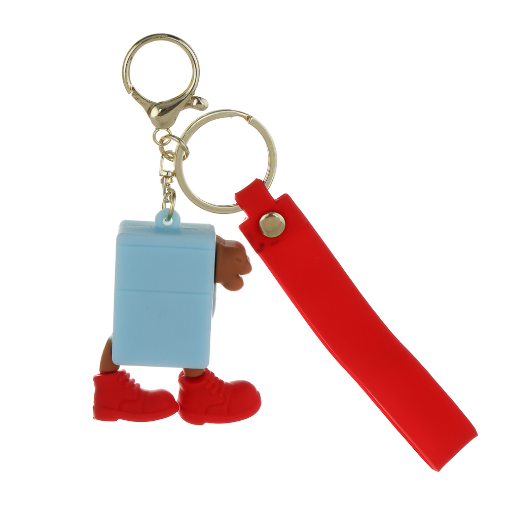 Брелок с игрушкой, 6х8 см, полипропилен, 9 дизайнов - #7