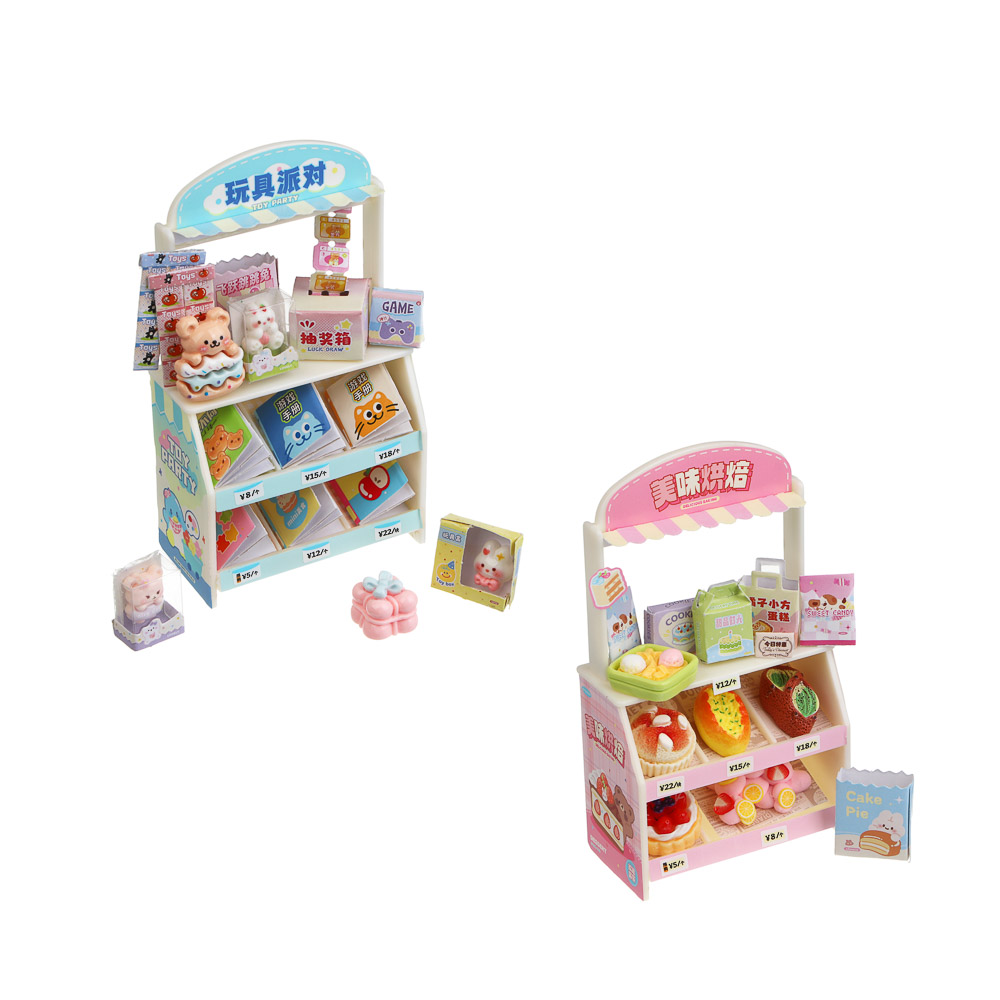 Набор для творчества "Магазинчик" с аксессуарами, EPS, PP, 4,5х12,5х8,5см, 2 дизайна - #2