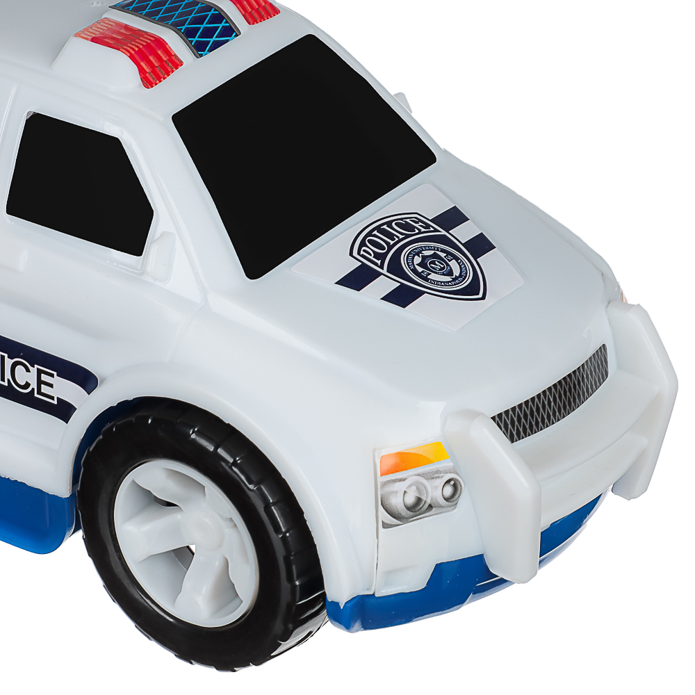 ИГРОЛЕНД Машинка игрушечная полицейская, пластик, 21х11х11 см, для детей 3+ - #2