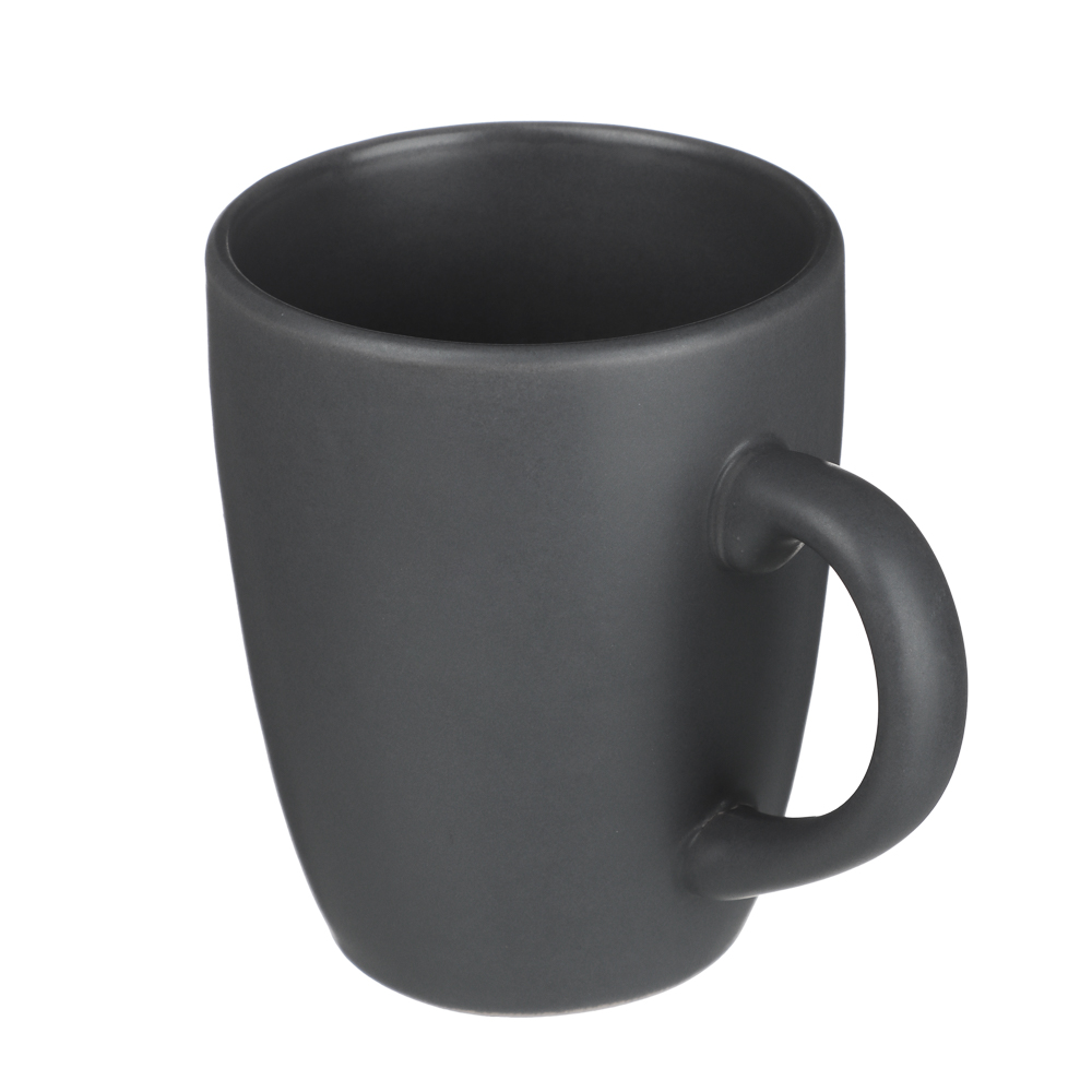 MILLIMI Набор стол.посуды 16пр(тар26см*4, тар20см*4, салатн650мл*4, кружка340мл*4) керамика, серый - #9