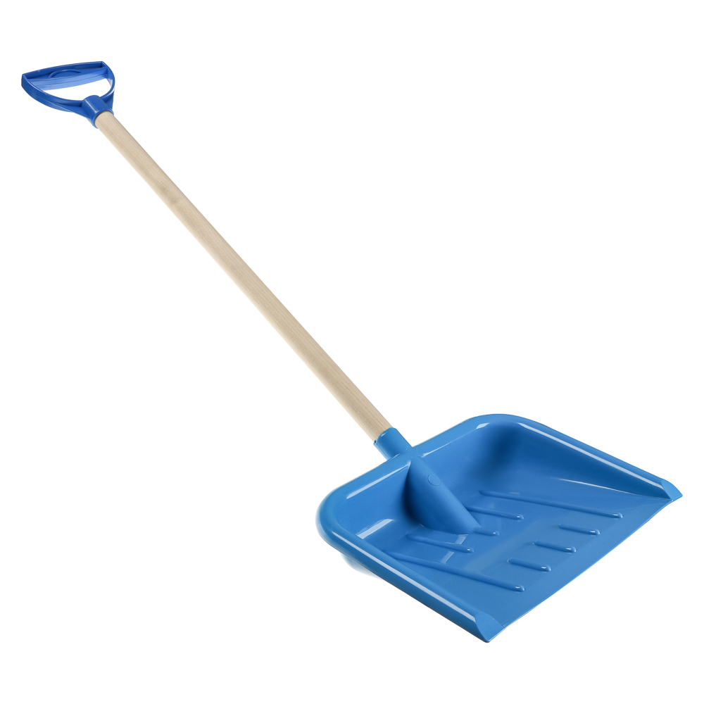 Лопатка пластмассовая с деревянным черенком 80см, РДП80 - #2