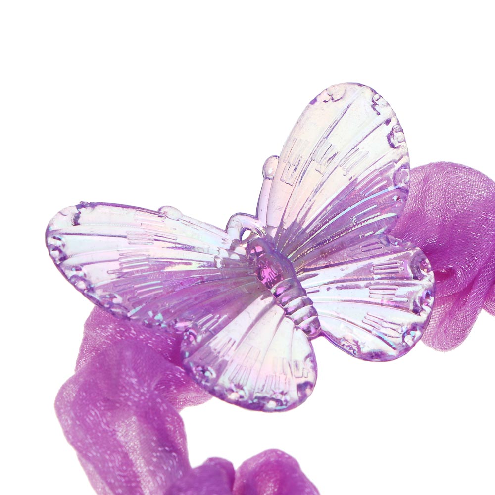 ЮНИLOOK Детские аксессуары для волос: резинка и заколка, d6см, 5,5/6 см, металл, ПЭ, пластик, 2 диз. - #4