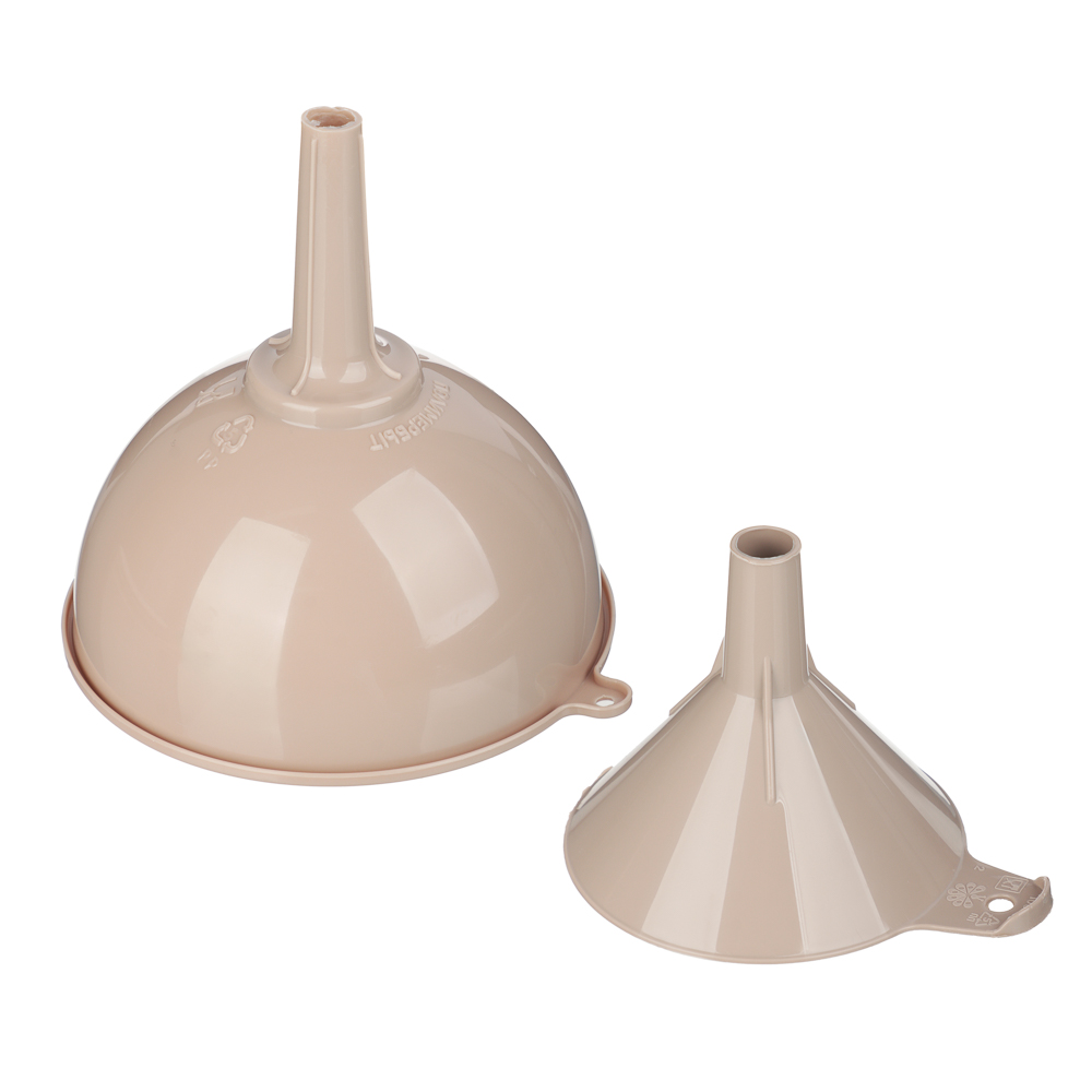 Набор воронок 2шт, d8см + d12см, пластик - #3