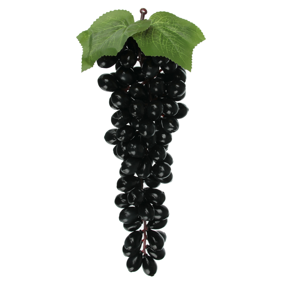 LADECOR Фрукт искусственный в виде винограда, пластик, 85 ягод, 4 цвета - #6