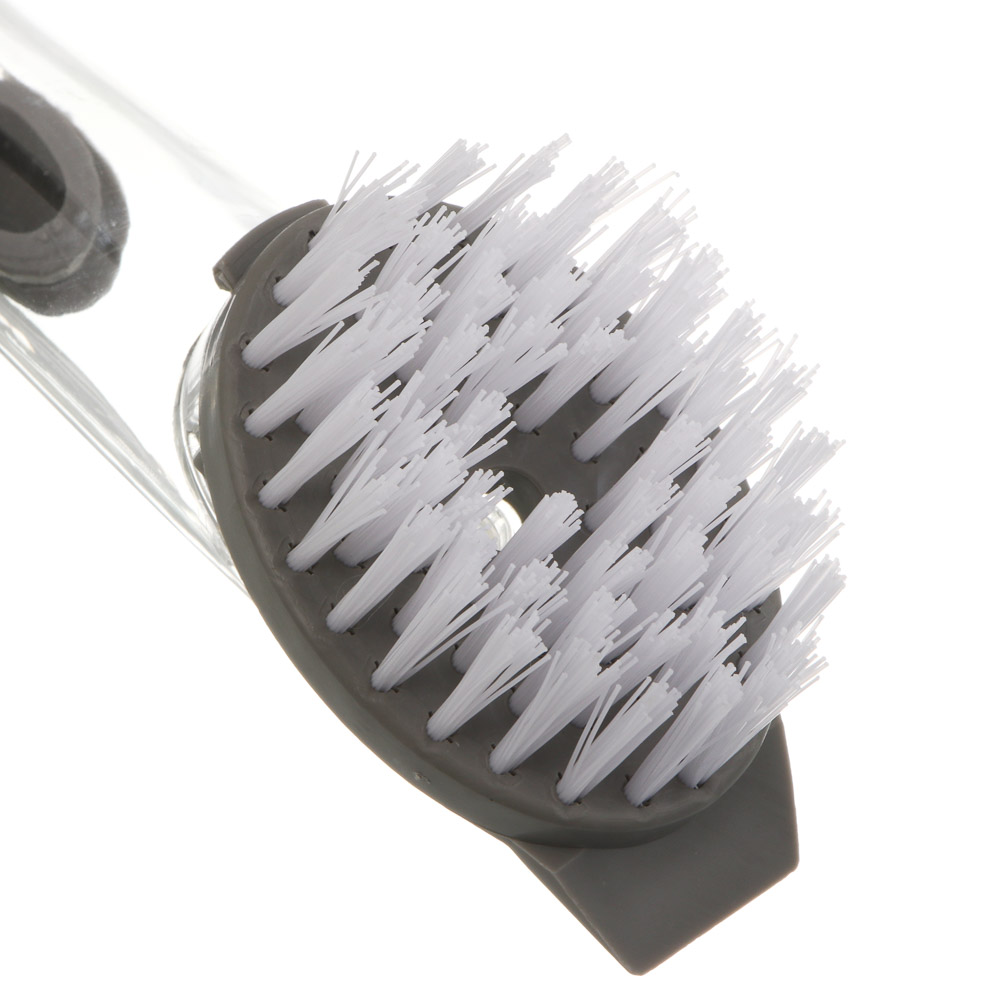 Щетка для посуды с дозатором тм Vetta, 23,5х7х4,5 см, полипропилен, серая - #5