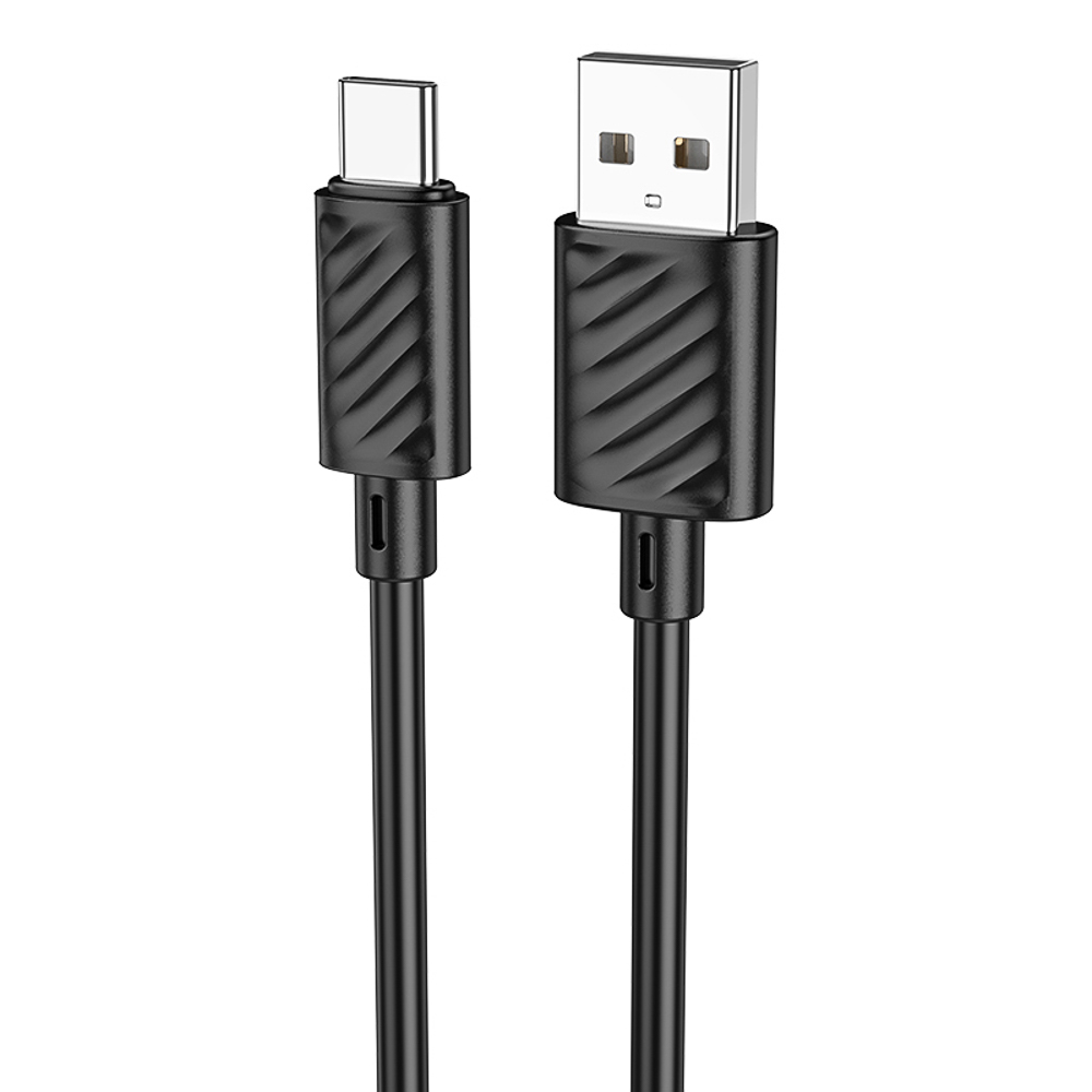 hoco. Кабель для зарядки модель X88, USB-C 2м, цвет: черный - #1