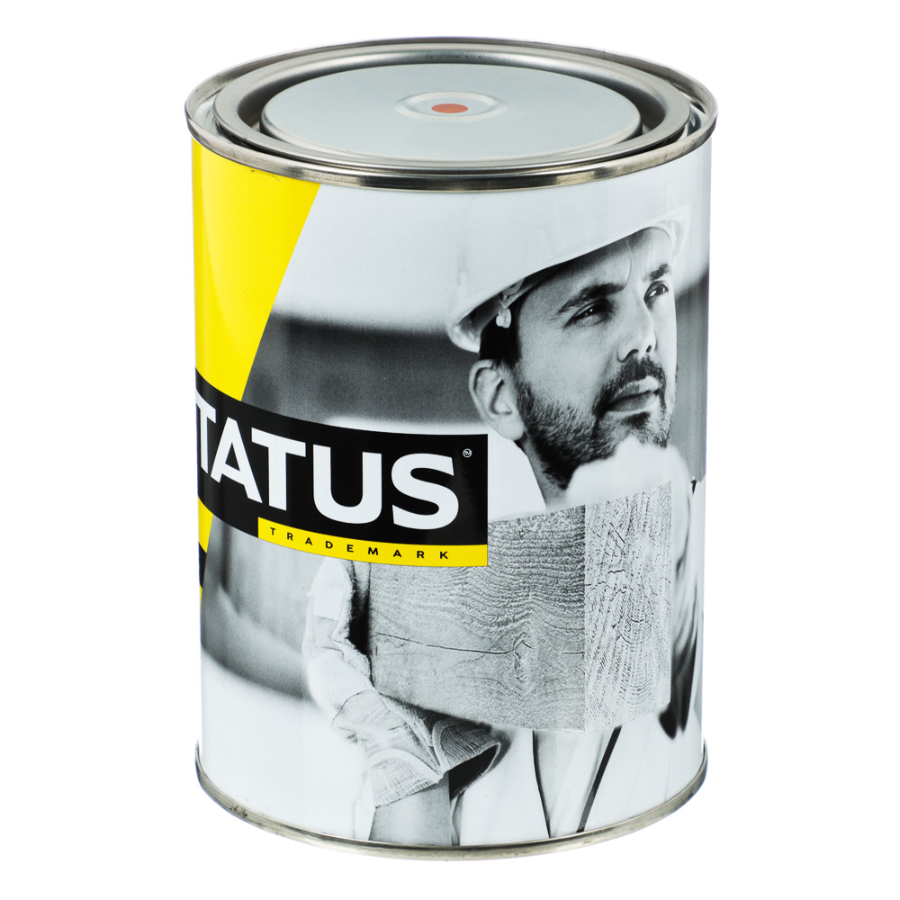 STATUS Эмаль ПФ-266 Красно-коричневая 0,8кг (для деревянных поверхностей, ДСП, ДВП, ОСБ) - #2