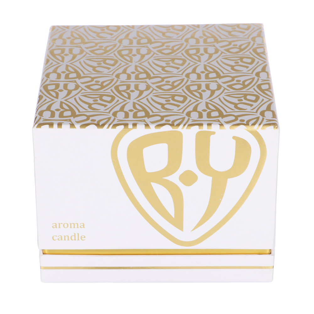 BY Свеча ароматическая с тремя фитилями, в стекле, 330г, НДП-2 - #4