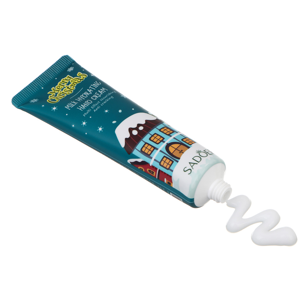 Набор 8 шт (кремы для рук 4 шт х 30гр, бальзамы для губ 4 шт х 7гр) тм SADOER Merry Xmas, подар.уп. - #5