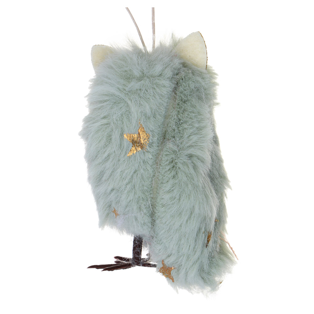 СНОУ БУМ Сувенир елочный Совенок 8 см, полиэстер, 3 вида - #4