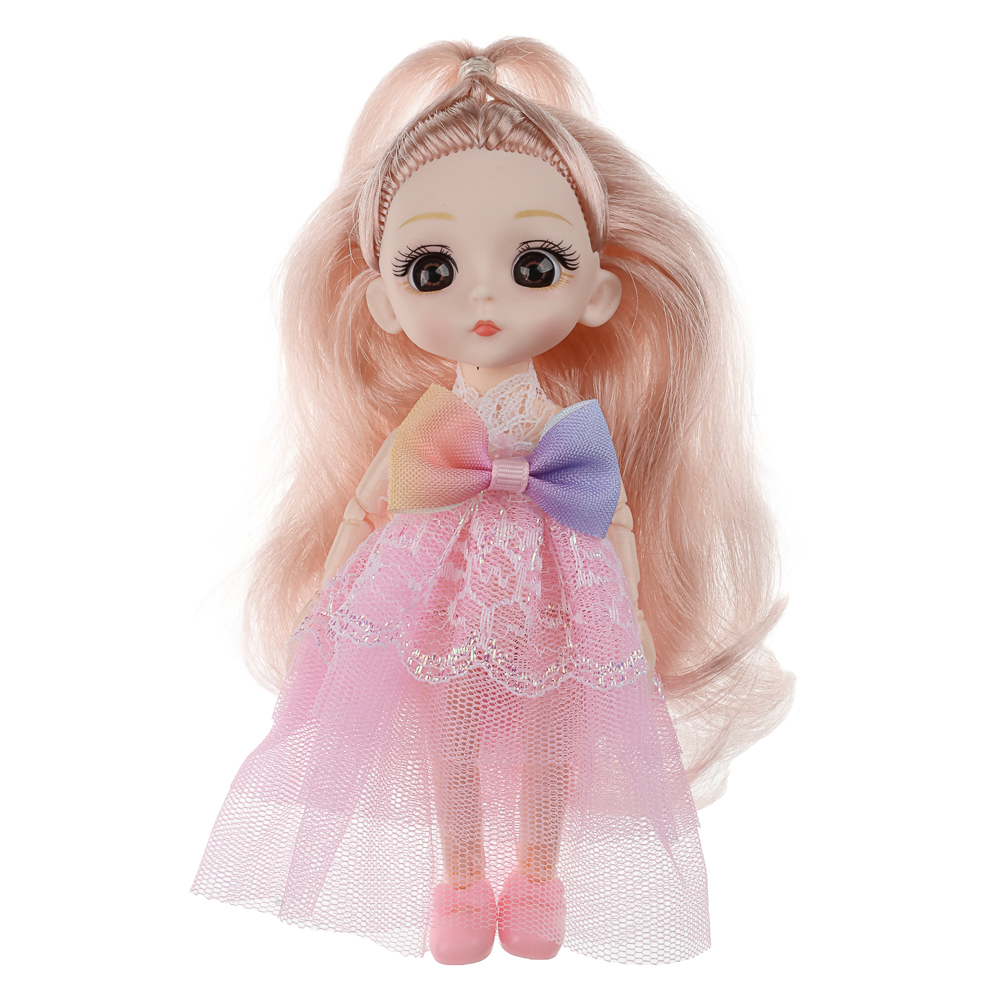 Кукла 14 см шарнирная с аксессуарами, PP, ABS, ИГРОЛЕНД, 3+, 1811-52 - #3