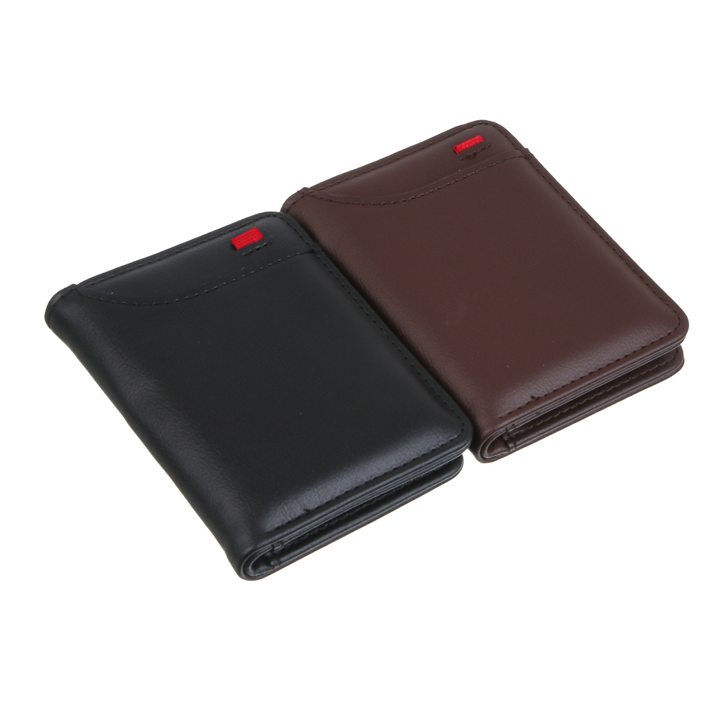 Кардхолдер для карт и купюр 8 слотов тм ЮL Diplomat, ПУ, 11х8 см, 2 цвета - #1