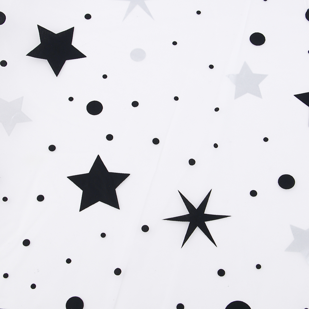 Дождевик "Звезды" тм INBLOOM, 105х62см, 110мкм, EVA - #9