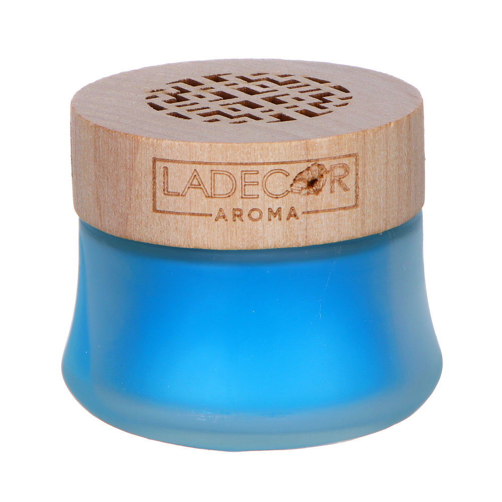 LADECОR Ароматизатор для дома и автомобиля, гелевый с блеском, 60 гр., 6 ароматов - #6