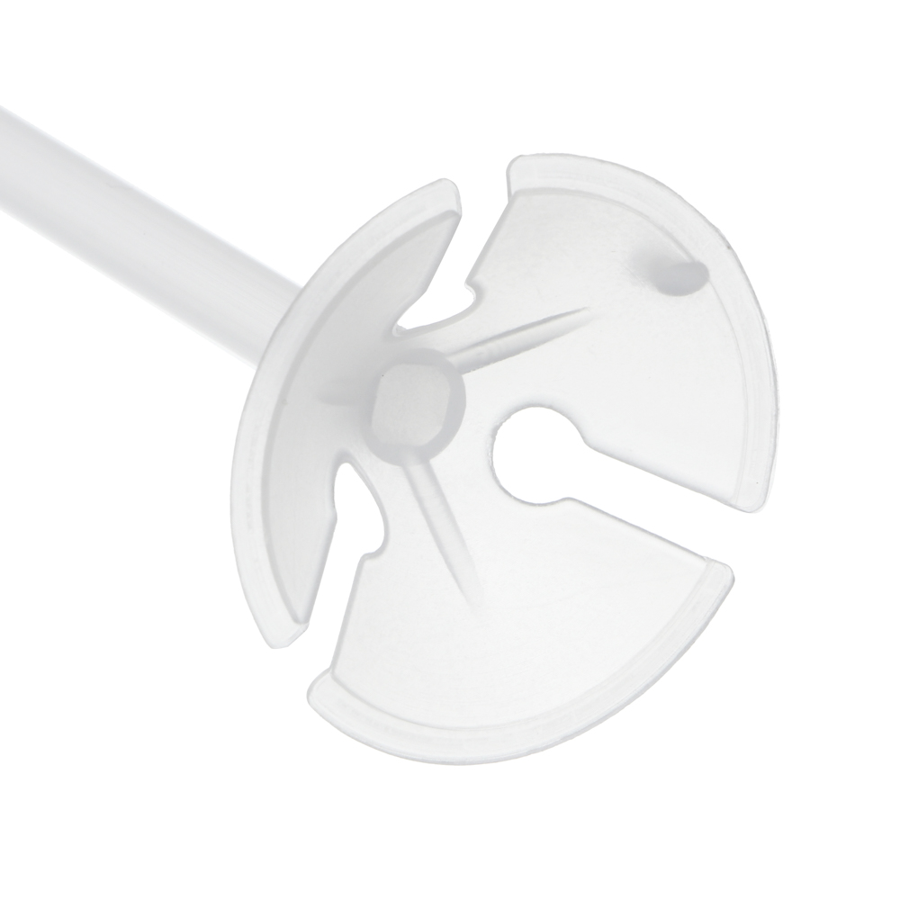 Набор трубочек с зажимом для шарика, 5шт. пластик, 0,5х3,8х41см - #3