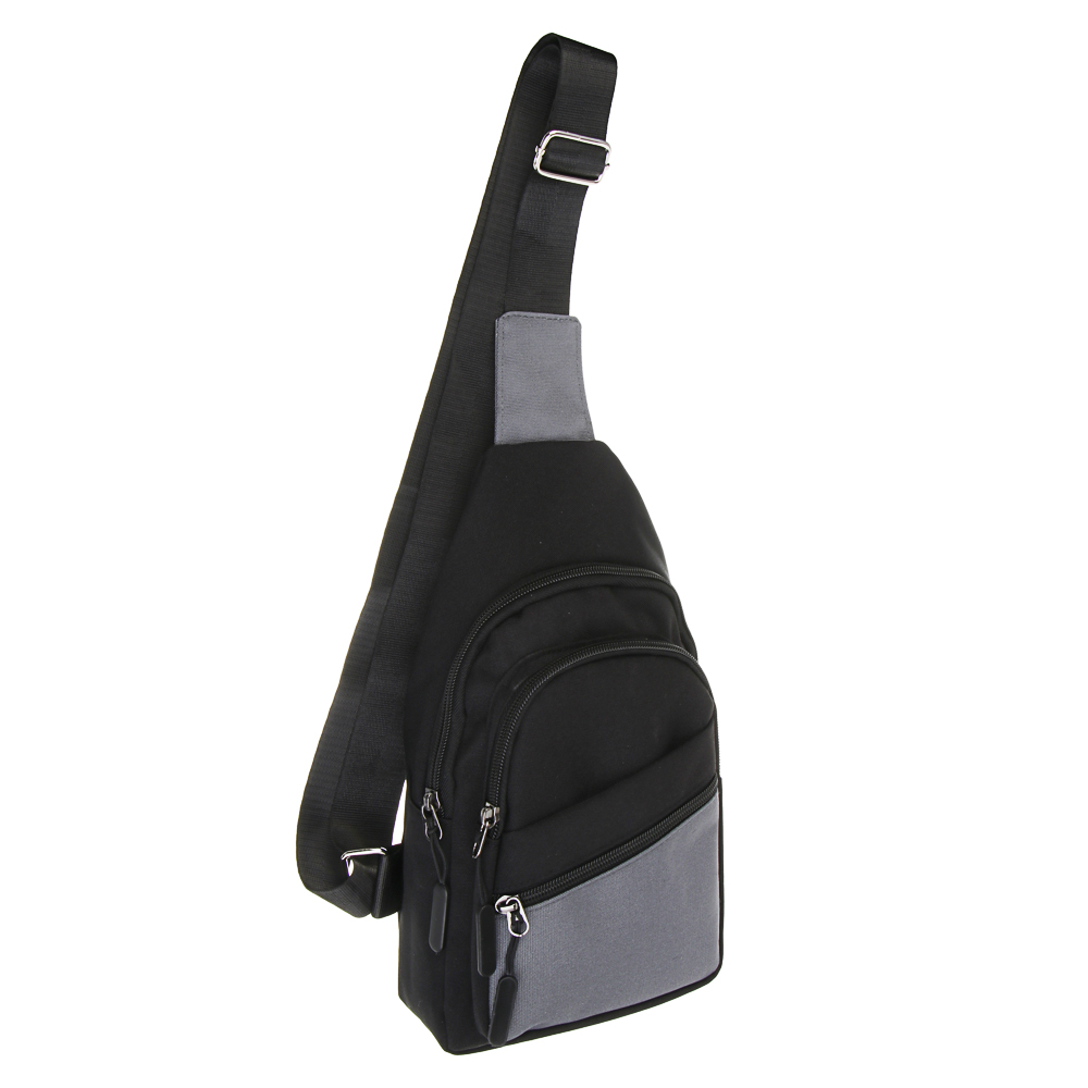 Сумка слинг тм ЮL Колорблок, полиэстер, 30х17см, 3 цвета - #2