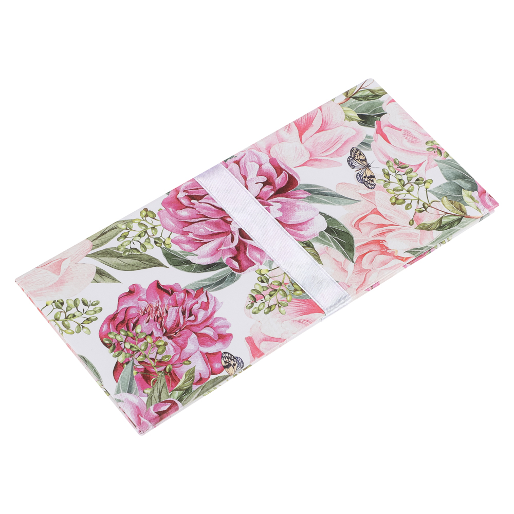 Конверт подарочный ДЛЯ ДЕНЕГ - ПИОН, с бантом, 172х83 - #3