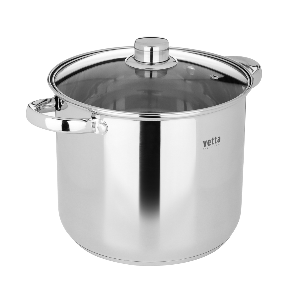 VETTA Орландо Кастрюля 22х19см, 7,0л, со стекл. крышкой, индукция - #2
