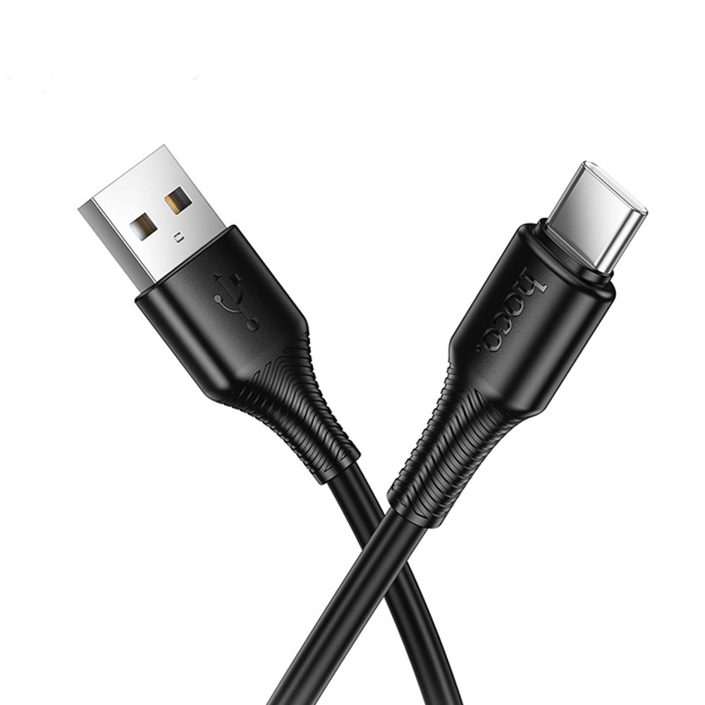 hoco. Кабель для зарядки модель X120, USB-C 1м, цвет: черный - #3